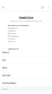 WPS Fill & Sign android App screenshot 4